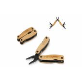 Multitool Bamboe 12 functies - Zwart