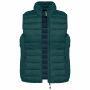 Ladies' lightweight sleeveless down jacket mineral green XXL