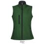 Women´s Sleeveless Softshell Rallye bottle green S