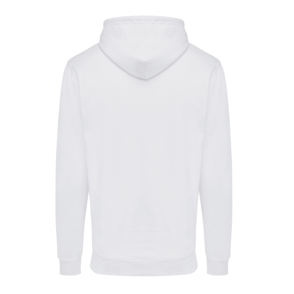 Iqoniq Jasper recycled cotton hoodie, white (S)