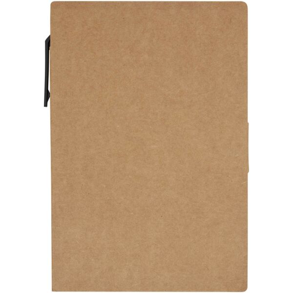 Swift sticky notes booklet with ballpoint pen (black ink) - Natural Swift sticky notes booklet with ballpoint pen (black ink) - Natural