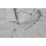 Poloshirt | biologisch katoen - Lichtgrijs gemêleerd, S