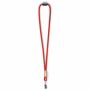 Polyester koord-keycord met bamboe plaatje