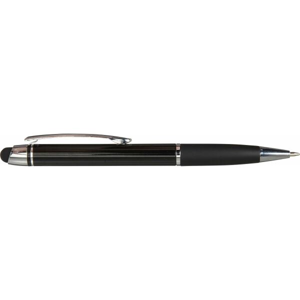Aluminium balpen Pascaline - zwart Aluminium balpen Pascaline - zwart