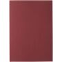 Novella Austen A5 notitieboek met zachte cover, 50 vellen - Rood