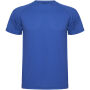 Montecarlo sportshirt met korte mouwen voor heren - Koningsblauw - S
