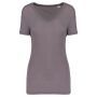 100% Lyocell TENCEL™ dames T-shirt - 145 gr/m2 Metal grey XXL