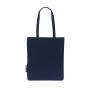 SHOPPING BAG, LONG HANDLES, NAVY, One size, NEUTRAL
