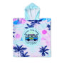 Full colour handdoek met capuchon van 300 gsm polycotton