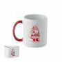 FESTIMUG - Keramische kerst mok 300ml - Wit/rood FESTIMUG - Keramische kerst mok 300ml - Wit/rood