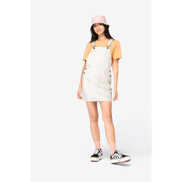 Umweltfreundliches Damen-Latzkleid Ivory 34 FR Umweltfreundliches Damen-Latzkleid Ivory 34 FR