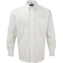 Mens' Long Sleeve Easy Care Oxford Shirt White 4XL Mens' Long Sleeve Easy Care Oxford Shirt White 4XL