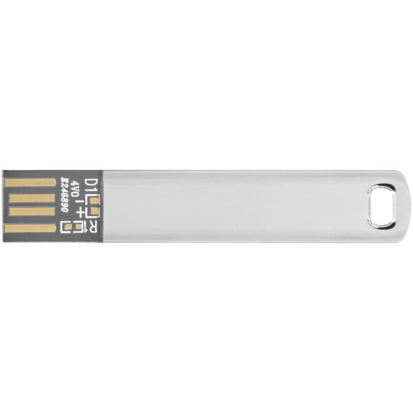 Metalen platte USB 2.0 - Metaal - 4GB