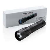 3W CREE zaklamp groot, zwart