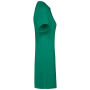 Ecologische badstof t-shirtjurk met afhangende mouwen Malachite Green XL