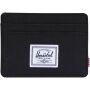 Herschel Charlie recycled RFID card holder - Solid black
