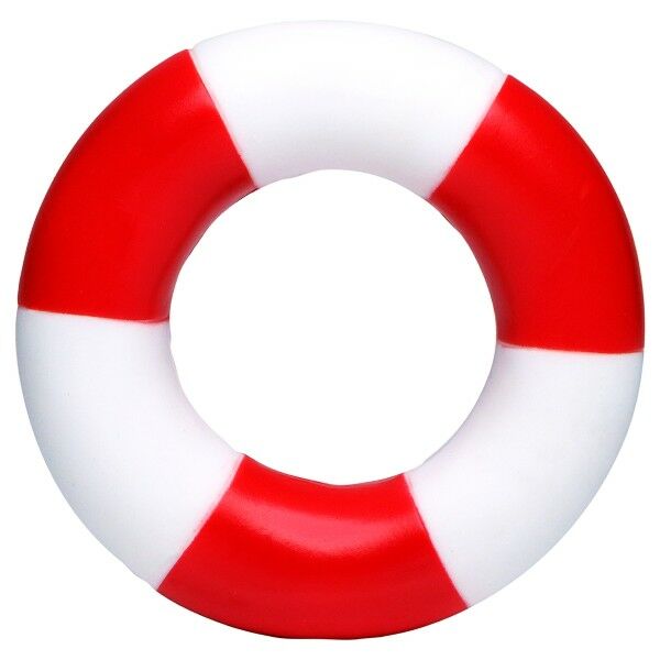 Swim ring for standing ducks