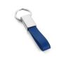 WATOH. Ronde sleutelhanger in metaal en PU