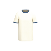 Ivory / Washed Navy Blue