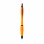 Athos TransBlack RCS Recycled ABS pen - oranje Athos TransBlack RCS Recycled ABS pen - oranje