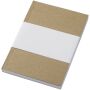 Novella Austen A6 gerecycled notitieboek met zachte cover, 100 vellen - Naturel