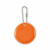 GRIN - Ronde reflecterende hanger - Neon Oranje