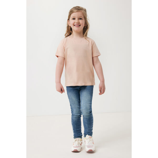IQONIQ Koli kids lichtgewicht gerecycled katoen t-shirt, peach nectar (1112) IQONIQ Koli kids lichtgewicht gerecycled katoen t-shirt, peach nectar (1112)