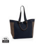 BEAU AWARE™ 400gsm recycled canvas all-round shopper, donkerblauw