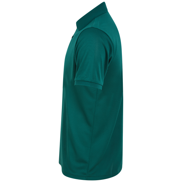 Herenpolo van gerecycled polyester Bottle Green M Herenpolo van gerecycled polyester Bottle Green M