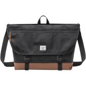 Herschel Cove gerecyclede schoudertas 22,5 l - Zwart