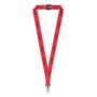 Polyester lanyard met reflecterende draden Polyester lanyard met reflecterende draden