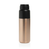 Thermocup RCS recycled geisoleerde fles met beker 500ml, brons Thermocup RCS recycled geisoleerde fles met beker 500ml, brons