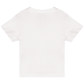 Baby-T-shirt korte mouwen White 12M