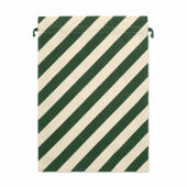 LAUKKU - Grote katoenen tas kerstmotief - Groen LAUKKU - Grote katoenen tas kerstmotief - Groen