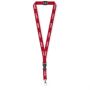 Afneembare polyester keycord met reflecterende draden