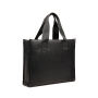 VINGA Bermond RCS recycled PU tote bag, black