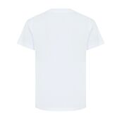 Iqoniq Koli kids lichtgewicht gerecycled katoen t-shirt, wit (3-4 y)