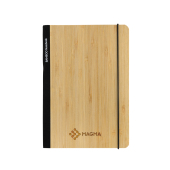 Scribe bamboe A5 Notitieboek, zwart