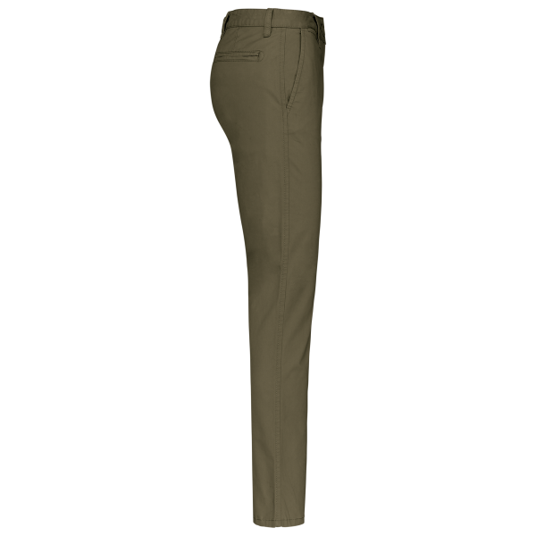 Dameschinobroek Light khaki 34 FR Dameschinobroek Light khaki 34 FR