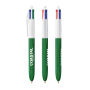 BIC® 4 Colours Wood Style 4 Colours Wood BP LP Green_UP white_RI white