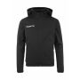 Evolve 2.0 Brushed Hood Jkt Jr Black 122/128