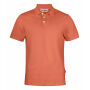 Harvest Sunset Stretch Polo Regul Orange Vinta 3XL