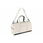 InSideOut Reuuz Canvas Travel/Sport tas  28 x 56 x 28 cm - Beige / Zwart