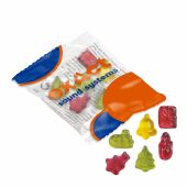 Vruchtengummies in veel standaard vormen, Transparant, Kerst Vruchtengummies in veel standaard vormen, Transparant, Kerst