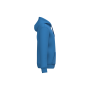Gerecyclede uniseks sweater met rits en capuchon Light Royal Blue XS Gerecyclede uniseks sweater met rits en capuchon Light Royal Blue XS