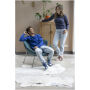 Zenon women’s crewneck sweater - Storm grey - XL