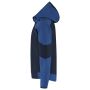 Softshell Capuchon Bicolor Redefined 406118 Ink-Royal Blue XXL