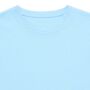 Iqoniq Koli kids recycled cotton t-shirt, sky blue (78)
