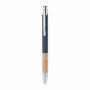 VERIA - Pen van aluminium en kurk - Blauw