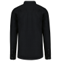 Herenoverhemd in popeline met lange mouwen Black M